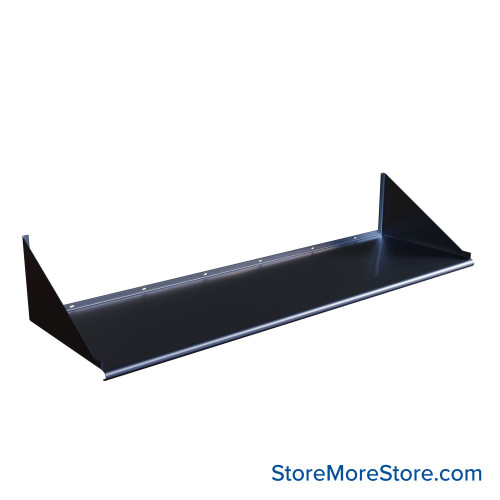 Stainless Steel Wall Shelves, 60" W x 18" D